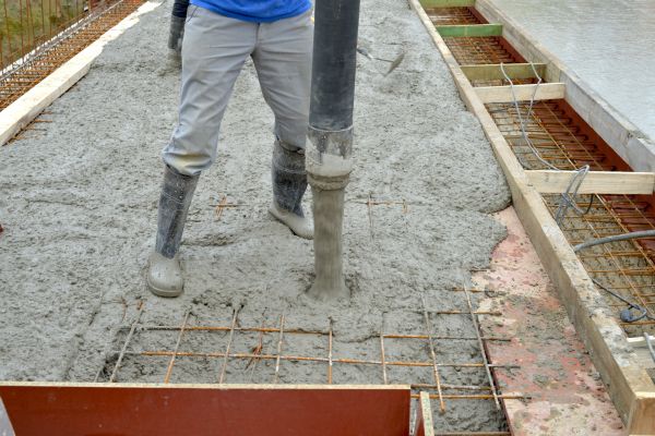 Concrete Base Construction in Santa Maria