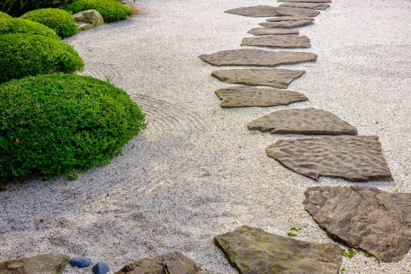 Stone Pathway Installation