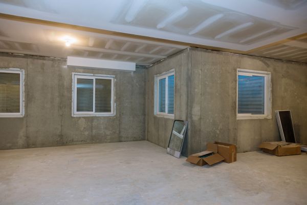 Basement Concrete Installation in Santa Maria