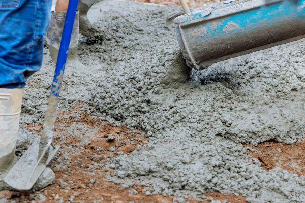 Barn Concrete Pouring in Santa Maria