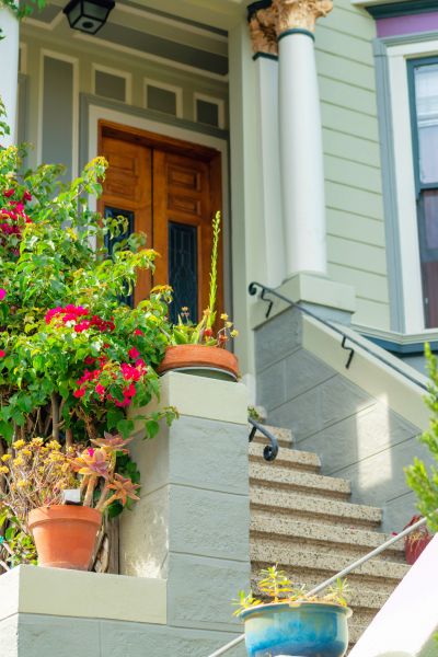Entrance Stairs Installation in Santa Maria