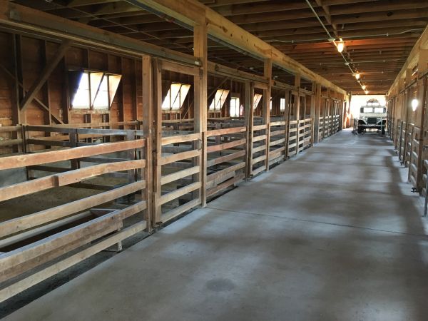 Barn Floor Pouring in Santa Maria