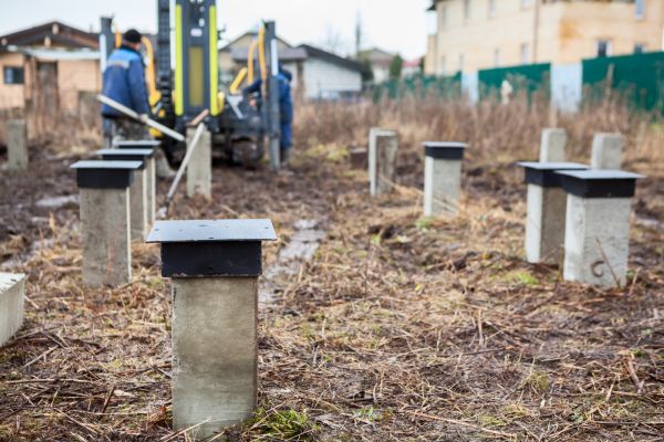 Concrete Piling Installation in Santa Maria