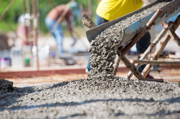 Outdoor Concrete Pouring in Santa Maria