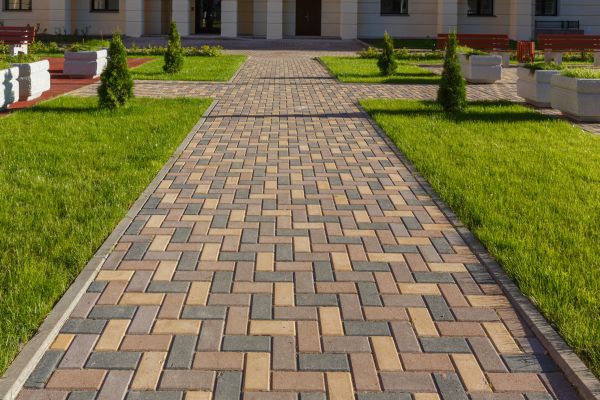 Paved Walkway Service in Santa Maria