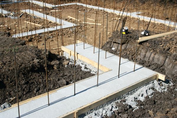 Footing Construction in Santa Maria