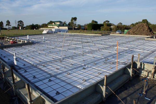 Barn Pad Construction in Santa Maria
