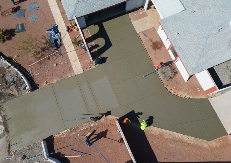 Driveway Cement Pouring