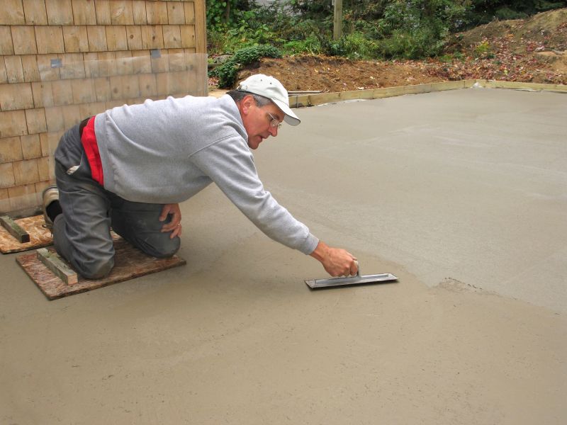 Poured Concrete Installation